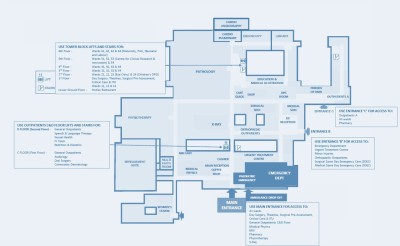 site map of darlington memorial hospital